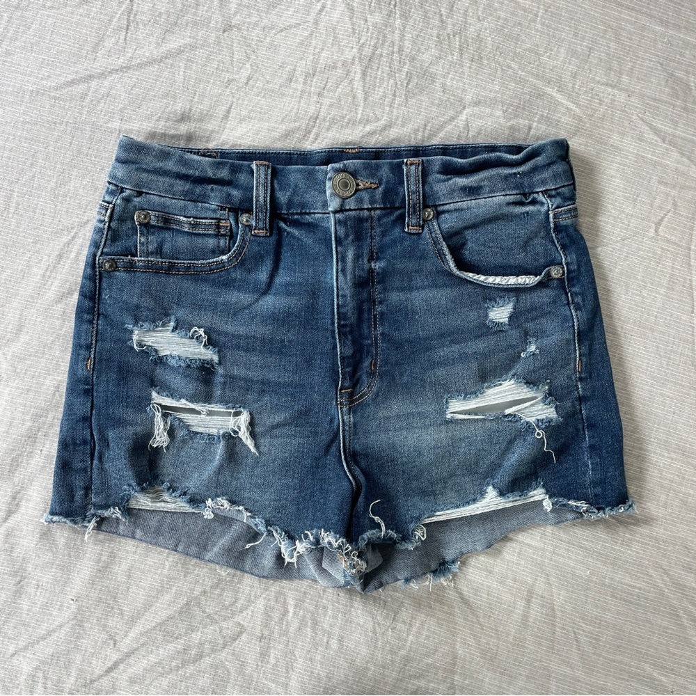 AE Curvy High Rise Shorts